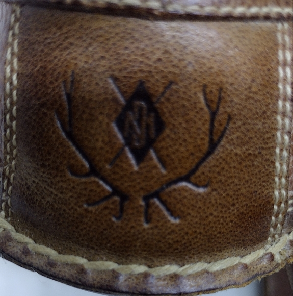 Martin Dingman Cozy Country Bow Tie Oak Slipper Men's 11.5 Brown Comfy Retro - Picture 11 of 12